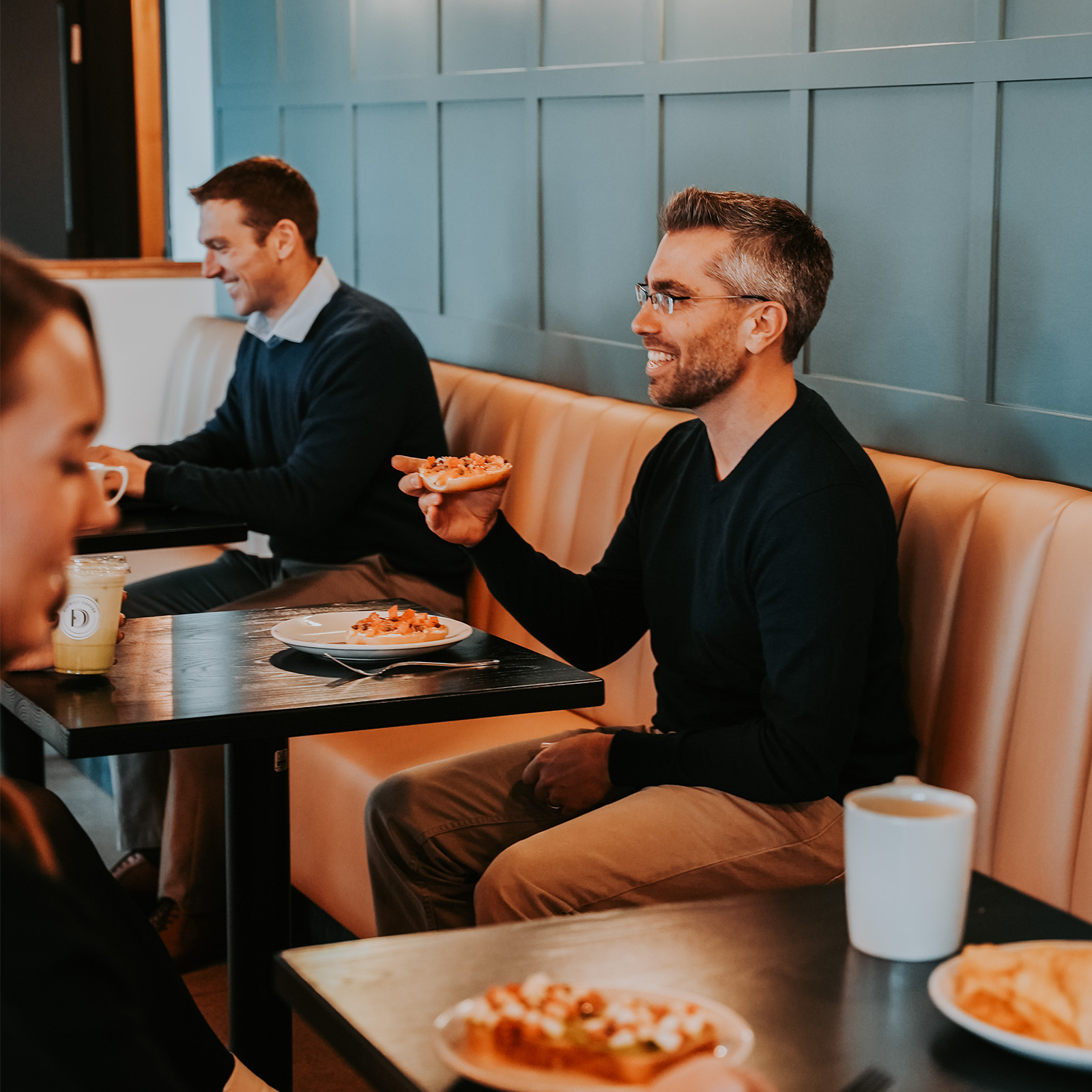 Man at Coffee Shop